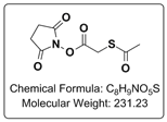 N-succinimidyl-S-acetyl-thioacetate (SATA)