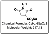 Sulfo-NHS Crosslinker Structure